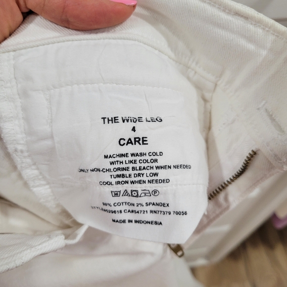 Ann Taylor Cropped Wide Leg Jeans - Picture 7 of 8